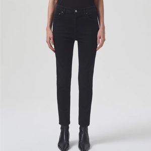 Agolde Nico high-rise slim jeans